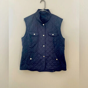 Women’s quilted Navy Coloured vest size L by Basler